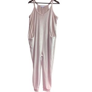 Sincerely Jules Soft Pink Jumpsuit Romper Woman’s size Medium